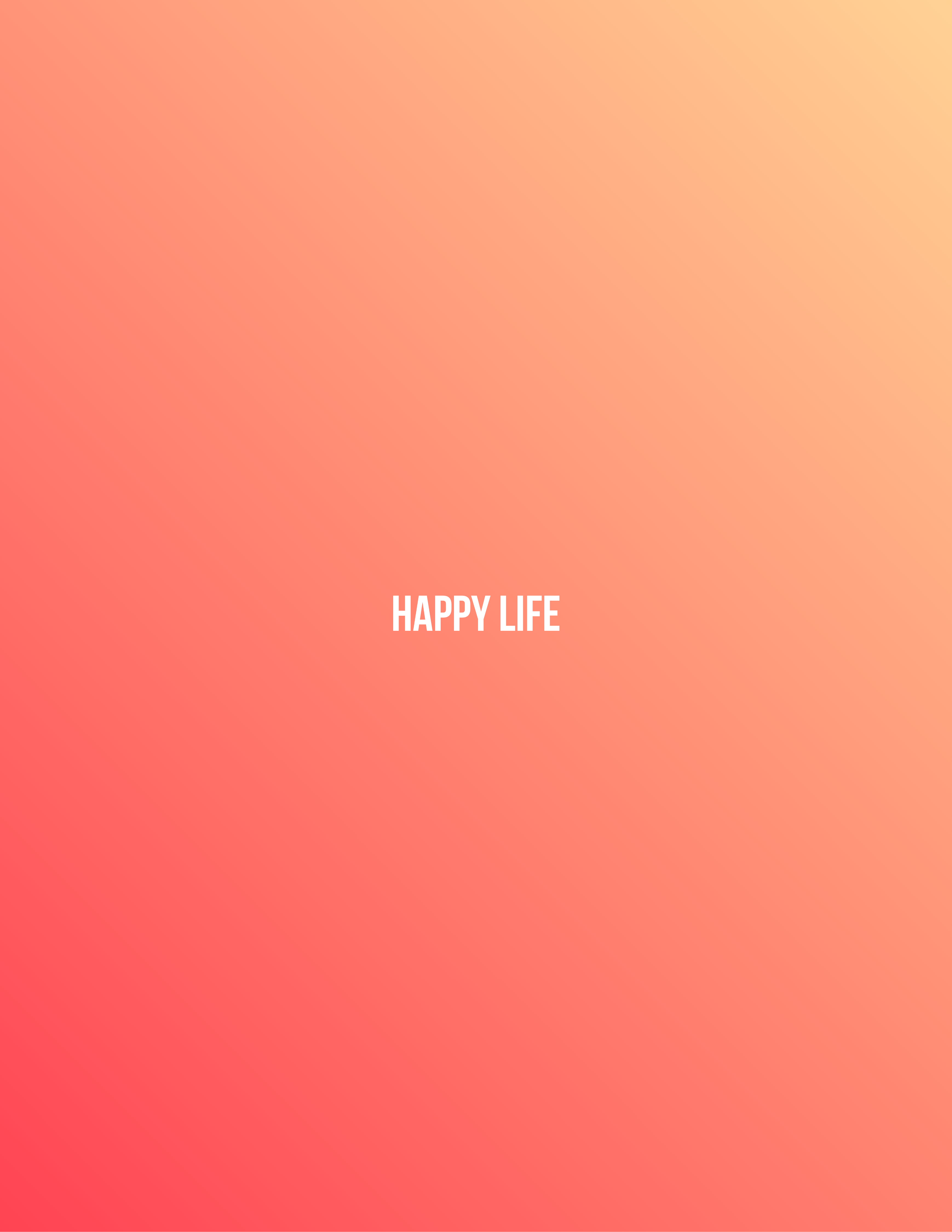 Happy Life - Positivity & Gratitude Journal